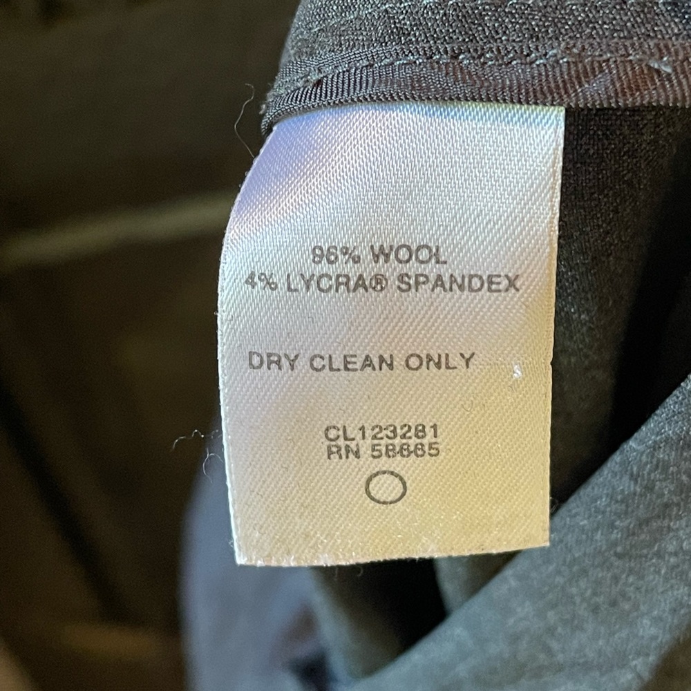 Classifies Entier Size 14 Gray Wool - Pants Need … - image 8